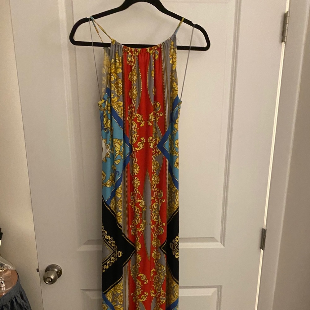 Multi-Color Maxi Dress
